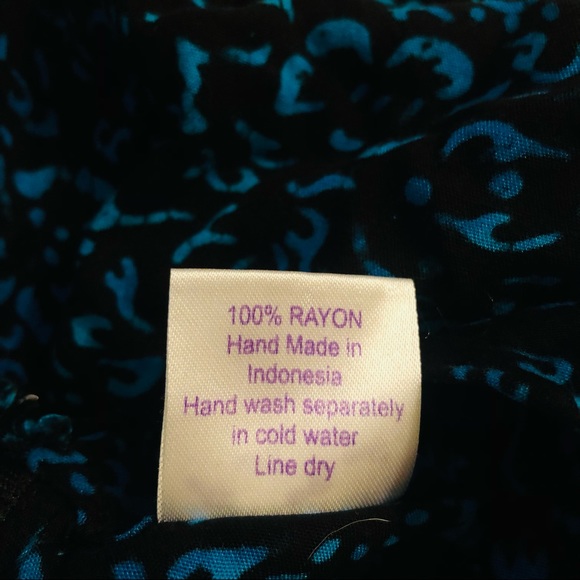 Kimberley’s Travels Rayon patterned sleeveless mini shift dress L - Picture 14 of 15